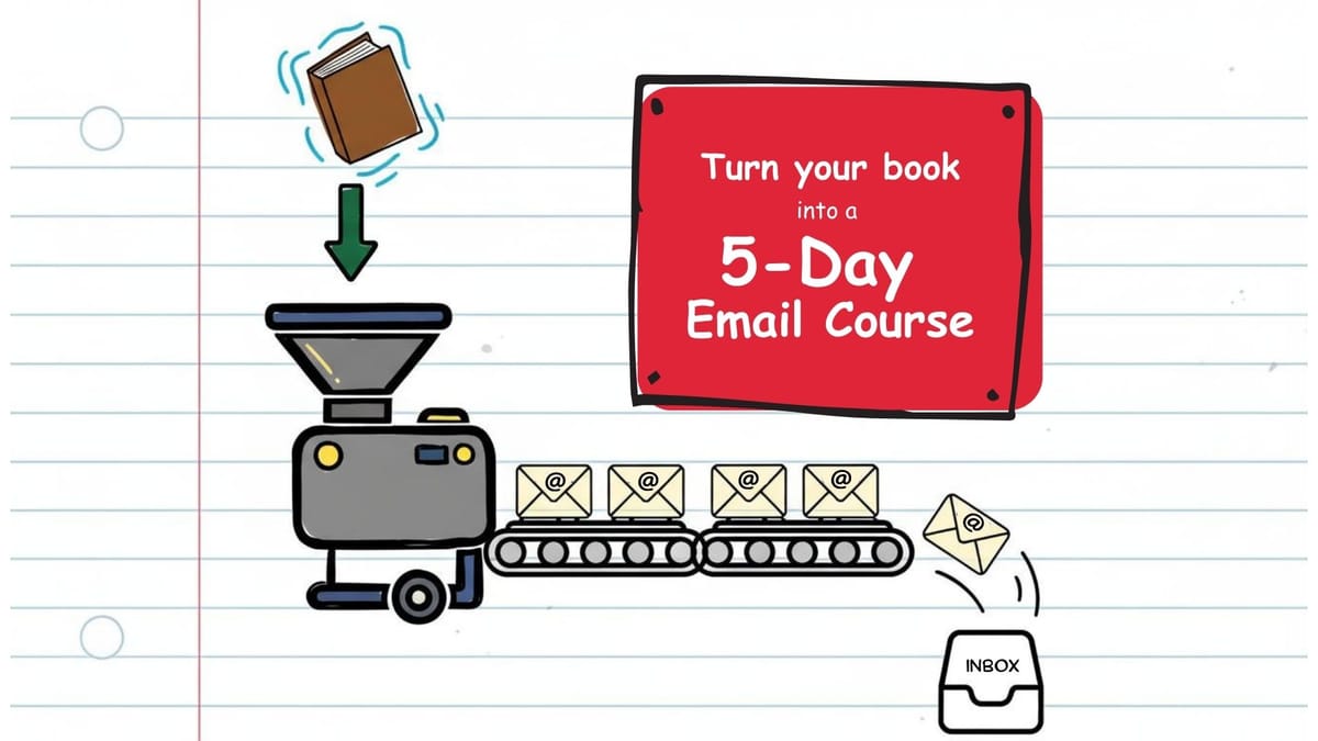 Turn Your Book into a High-Converting Email Course