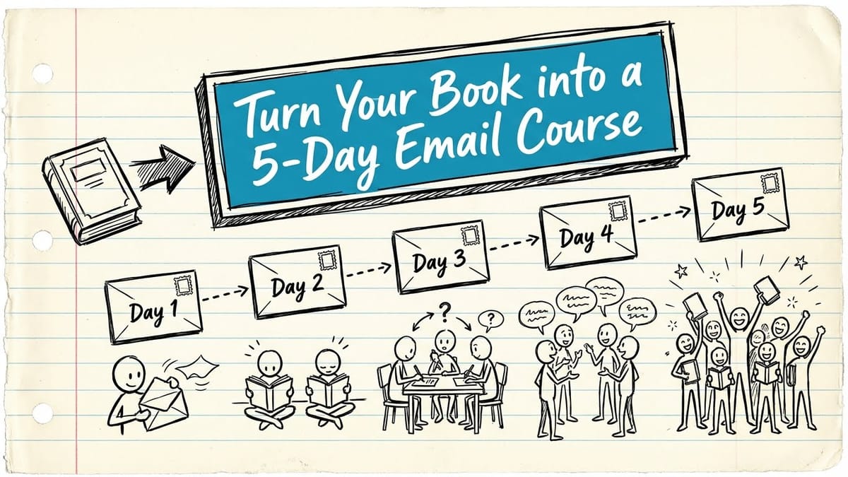 Turn Your Book into a High-Converting Email Course