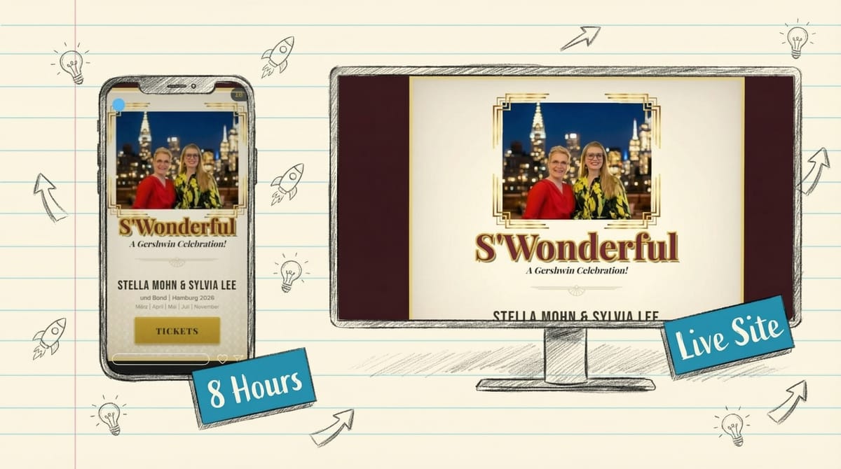 How I Built a Static Website in 8 Hours with Claude Code